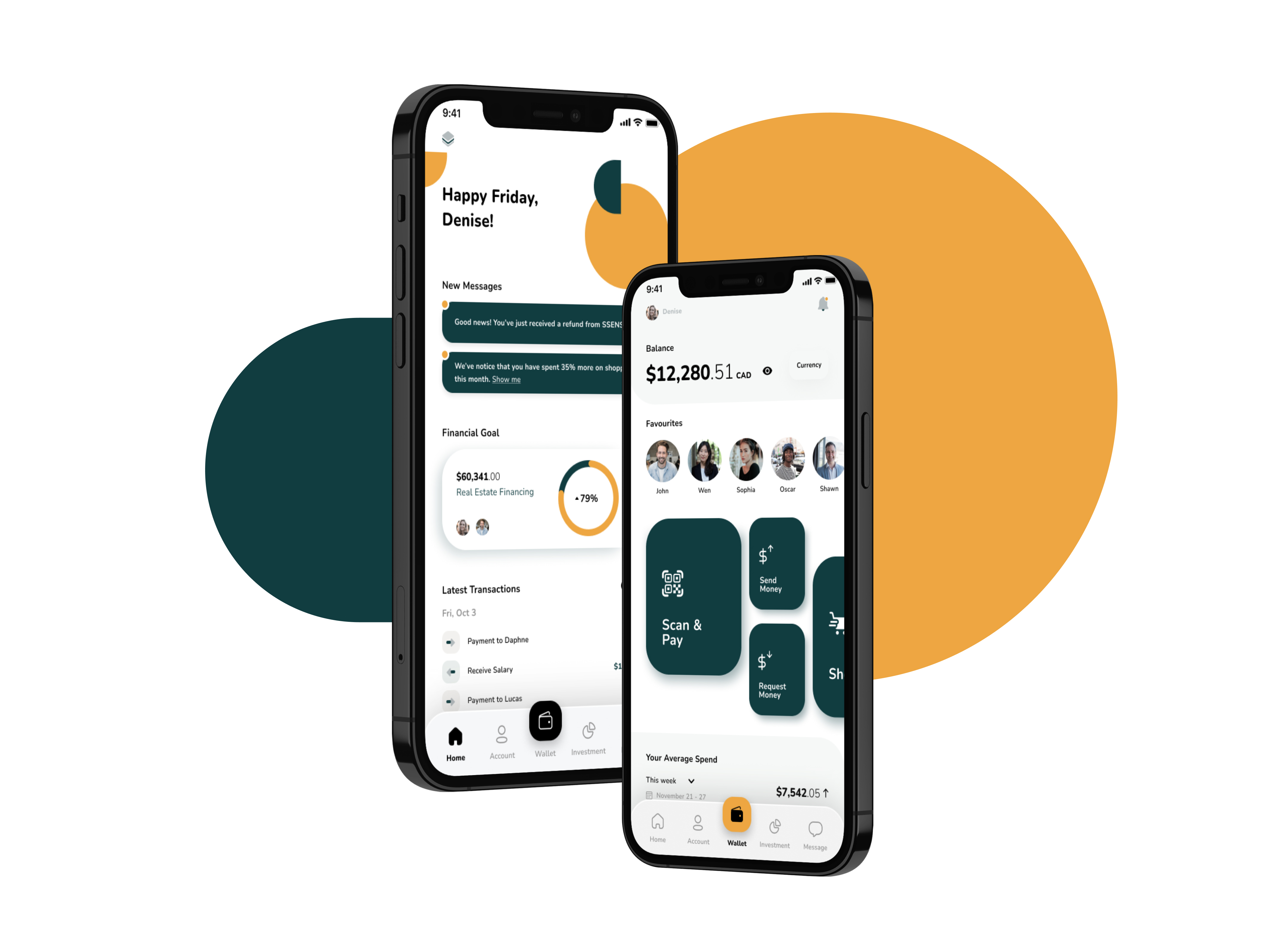 PlutoPay High-Fidelity Wireframes